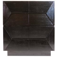 Belgian Brutalist Bar Cabinet 1