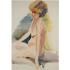 Posing Watercolor Painting 5