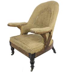 19th Century French Napoleon III Armchair 1