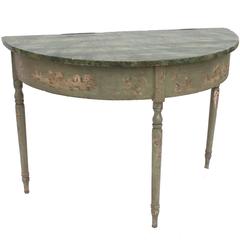 French Demilune Table 9