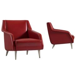 Carlo de Carli Set of Lounge Chairs 6