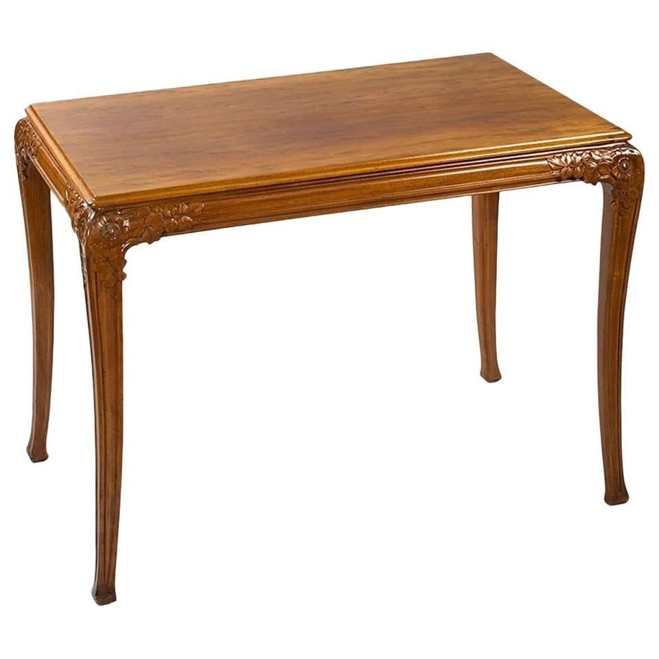 Léon Jallot French Art Nouveau Table