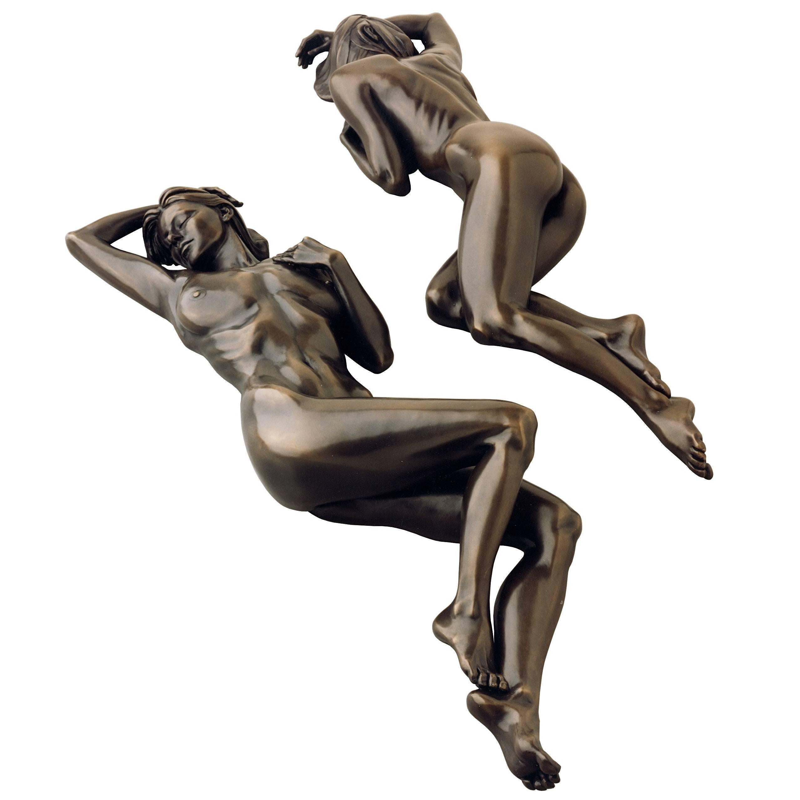Tanya Ragir Bronze Sculpture "Reflection, " Limited Edition of Nine