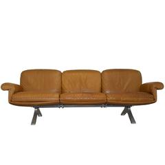Vintage De Sede DS 31 Three-Seat Sofa 1970`s 8