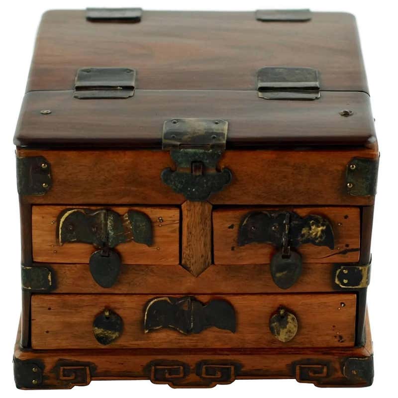Antique New England Cherry Hanging Pipe Box, circa 1800 at 1stDibs ...