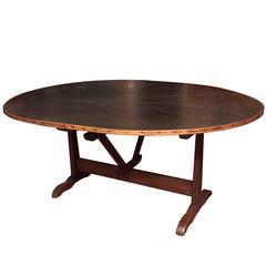 French Oval Wine Table
