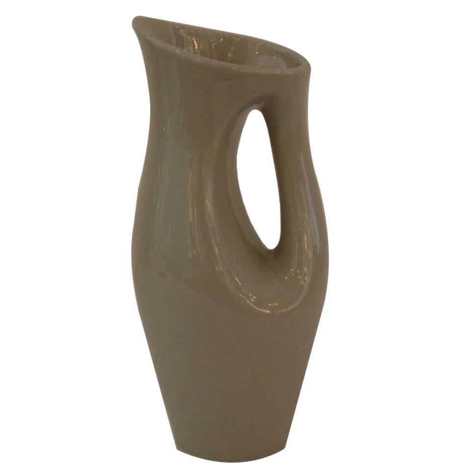 Vintage Rørstrand Glazed Pottery Pitcher