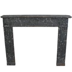 Louis XVI Style Painted Mantel 12