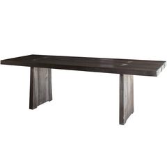 Char Wood Dining Table