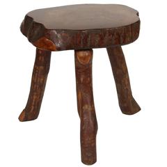Natural Edge Side Table