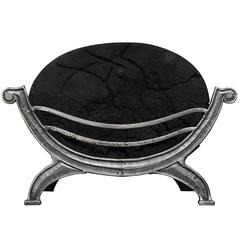 Large Shaped Cast Iron Firegrate 9