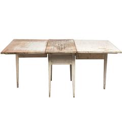 18th Century Gustavian Drop-Leaf Table with Original Patina 5