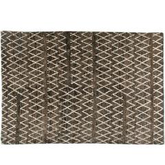 Hand-Knotted Stark Rug