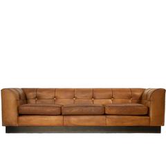 Leather Sofa by Arne Norell