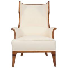 Swedish Grace Wingback Chair