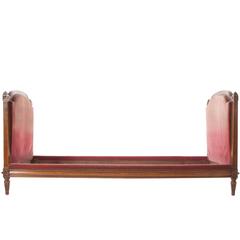 Antique Louis XVI French Walnut Daybed