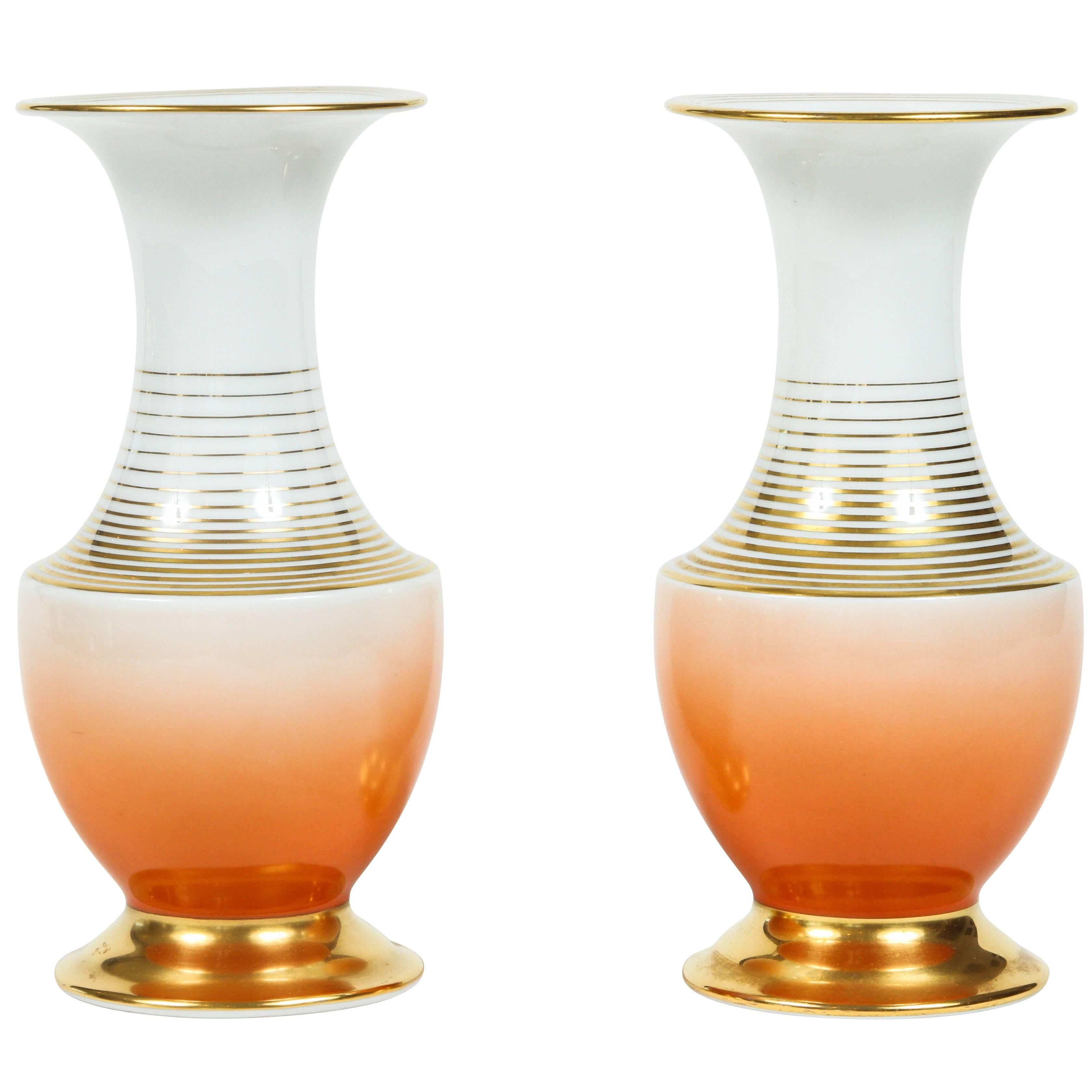 Pair of Small Vases by Rosenthal