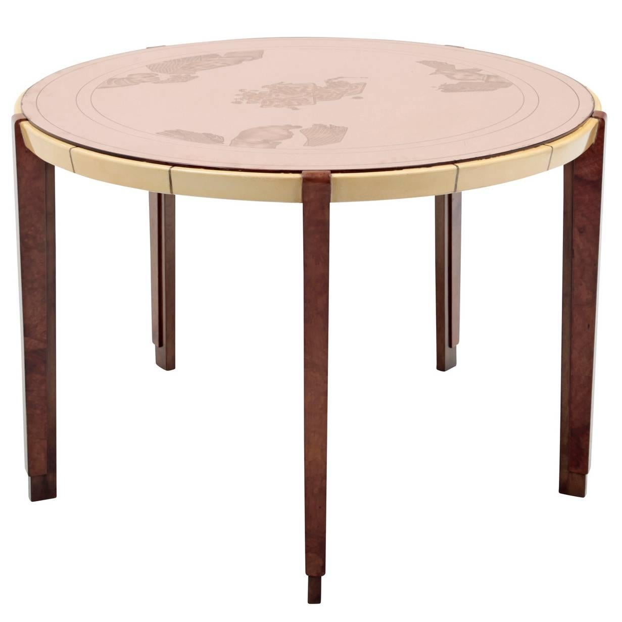 Game Table by Fontana from 1941