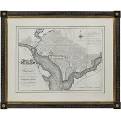 Antique Washington D.C. Map, 1795