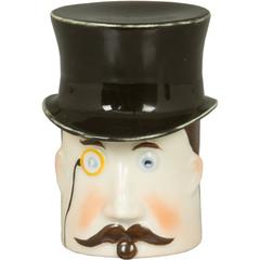 Art Deco Box of Man with Top Hat by Erphila