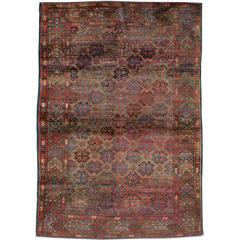 Vintage Afghan Baluch Rug 7
