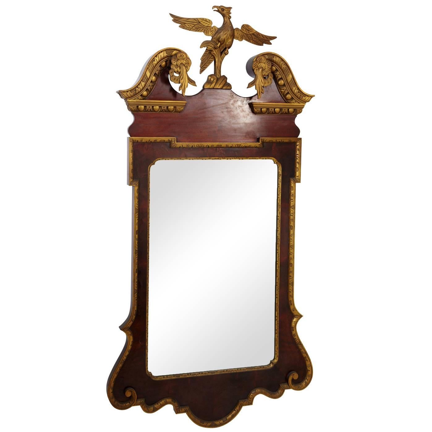 Late 19th Century Chippendale Style Mirror