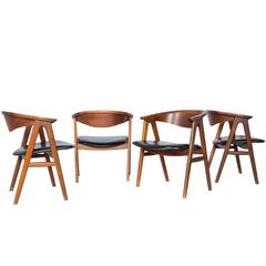 Erik Kirkegaard Danish Modern Lounge Chairs  (3 left)