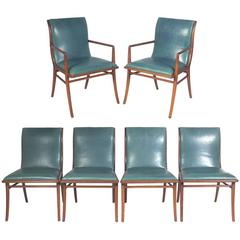Set of Six Klismos Dining Chairs by T.H. Robsjohn-Gibbings