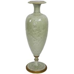 Carrier Belleuse and Sevres Porcelain Vase