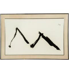 Dance II Etching by Robert Motherwell, 1978