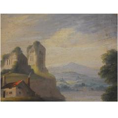 Oil on Board Traditional Landscape Painting 6