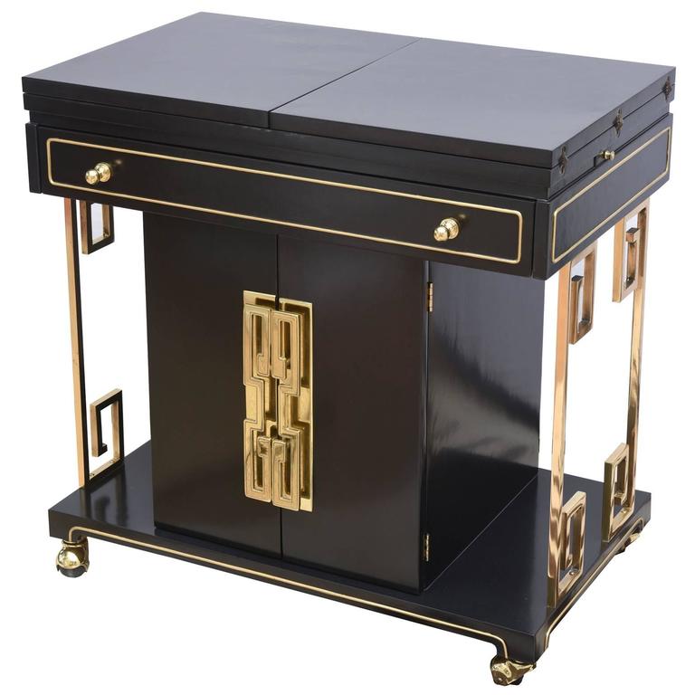 Mastercraft Greek Key Dry Bar at 1stDibs
