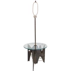 Brutalist Floor Lamp, USA 1970's 5