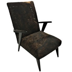 Pair of Italian Mid-Century Modern Lounge Chairs Attributed to Ico Parisi 10