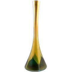 Louis Comfort Tiffany Favrille Glass Soliflore Vase, 1900