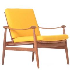 Vintage Danish Modern Lounge Chair by Finn Juhl 