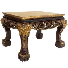 Chinese Export Parcel-Gilt Table