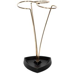 Mid-Century Modern Umbrella Stand in the Manner of Carl Auböck