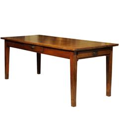 Late 19th Century Cherry Farm Table