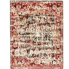 Bidjar Waterloo Peace from Erased Heritage Carpet Collection by Jan Kath