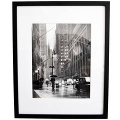 1953 Original Photograph ‘Wall Street’ by Jerry Muller