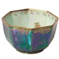 Miniature Wedgwood Fairyland Lustre Bowl "Celestial Dragons" Daisy Makeig-Jones