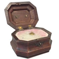 George III Period Mahogany Tobacco Box