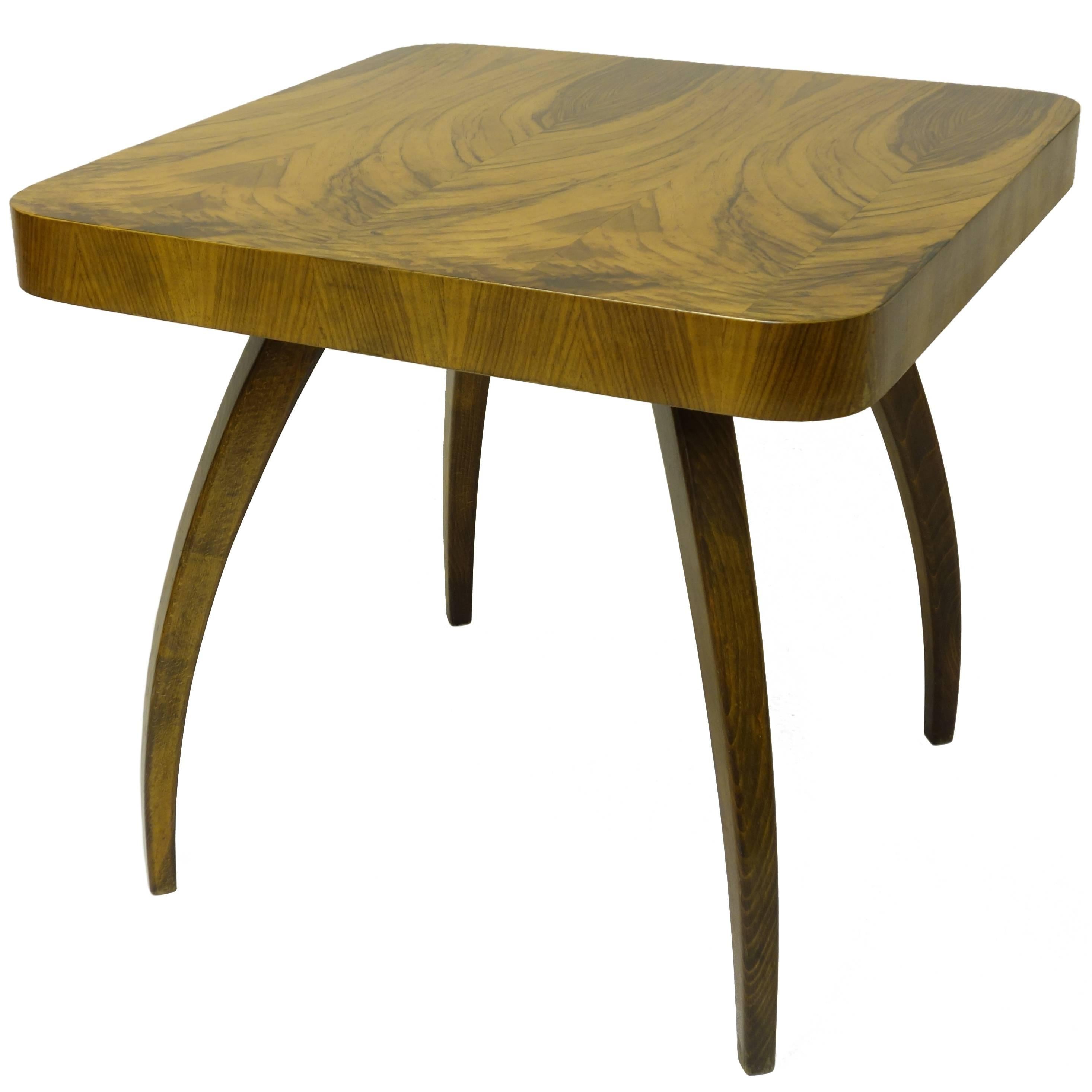 SIDE TABLE By Jindrich Halabala H 259 End Table Art Deco Gueridon Coffee Table For Sale