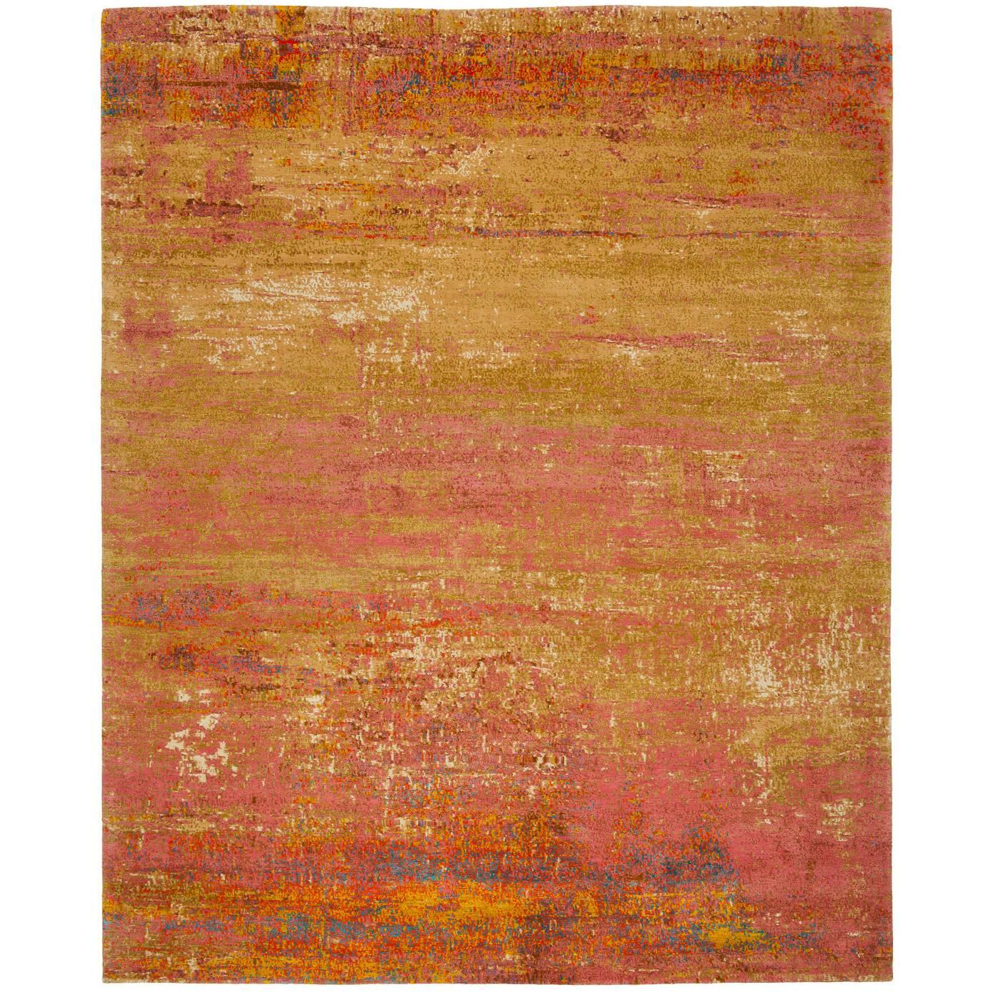 Artwork 19 Pink Accents from Artwork Carpet Collection by Jan Kath For Sale