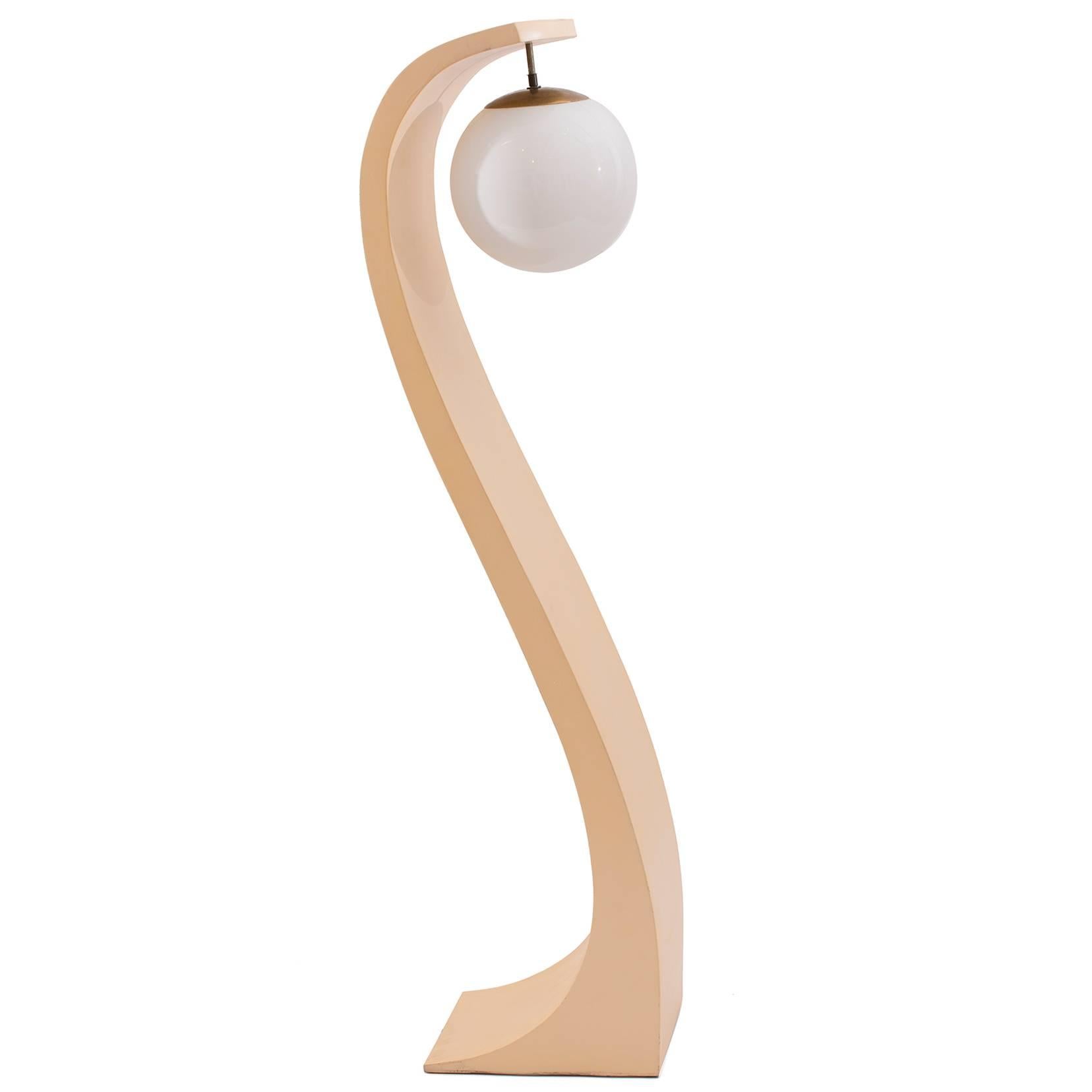Sculptural Cobra Floor Lamp by Modeline