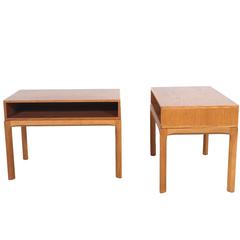 Low Danish Side Table with Open Shelf (Sold Individually)