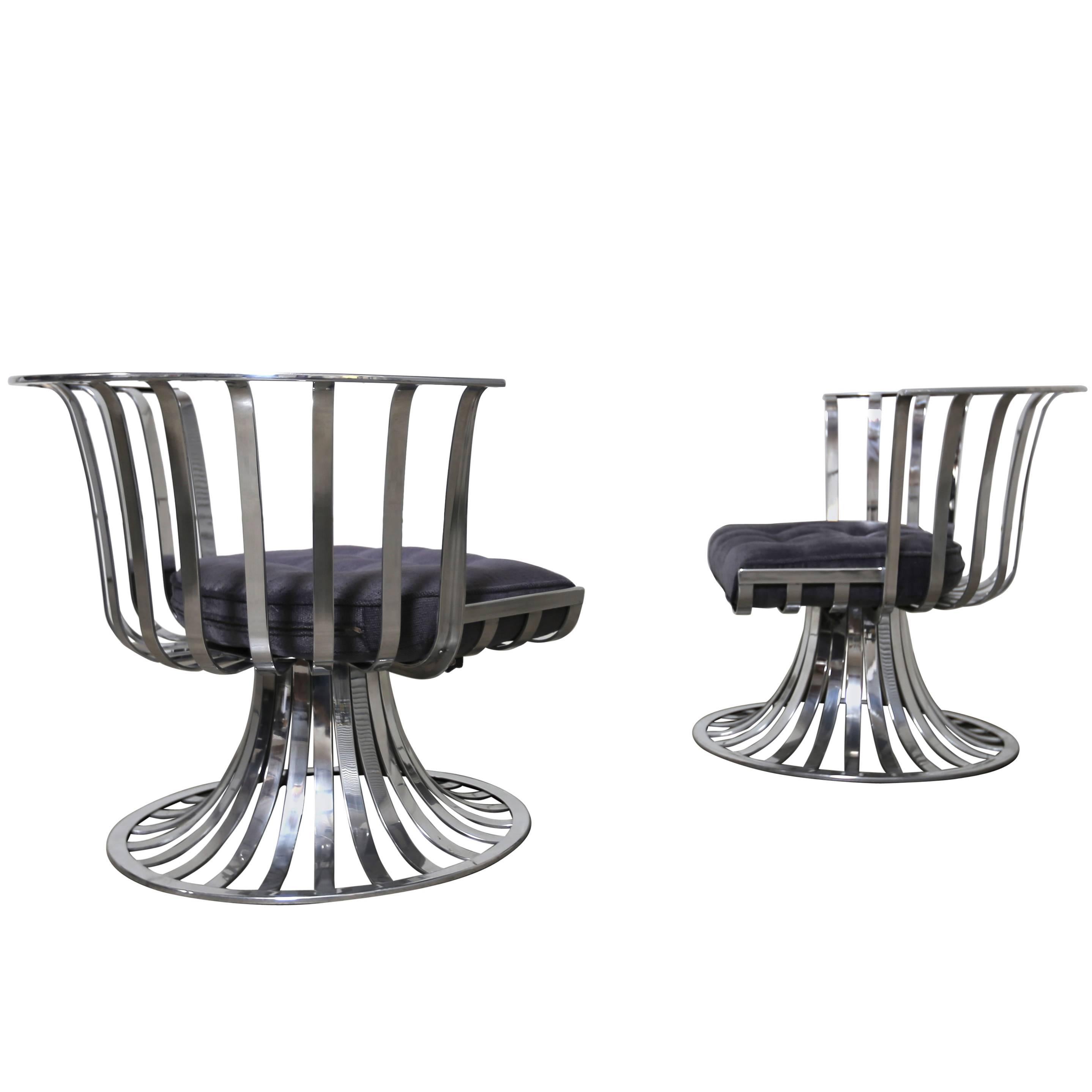 Pair of Lounge Chairs by Russell Woodard ( 4 Pairs Available ) 