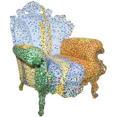 Fauteuil "Poltrona di Proust" d'Alessandro Mendini:: vers 1970 Italie