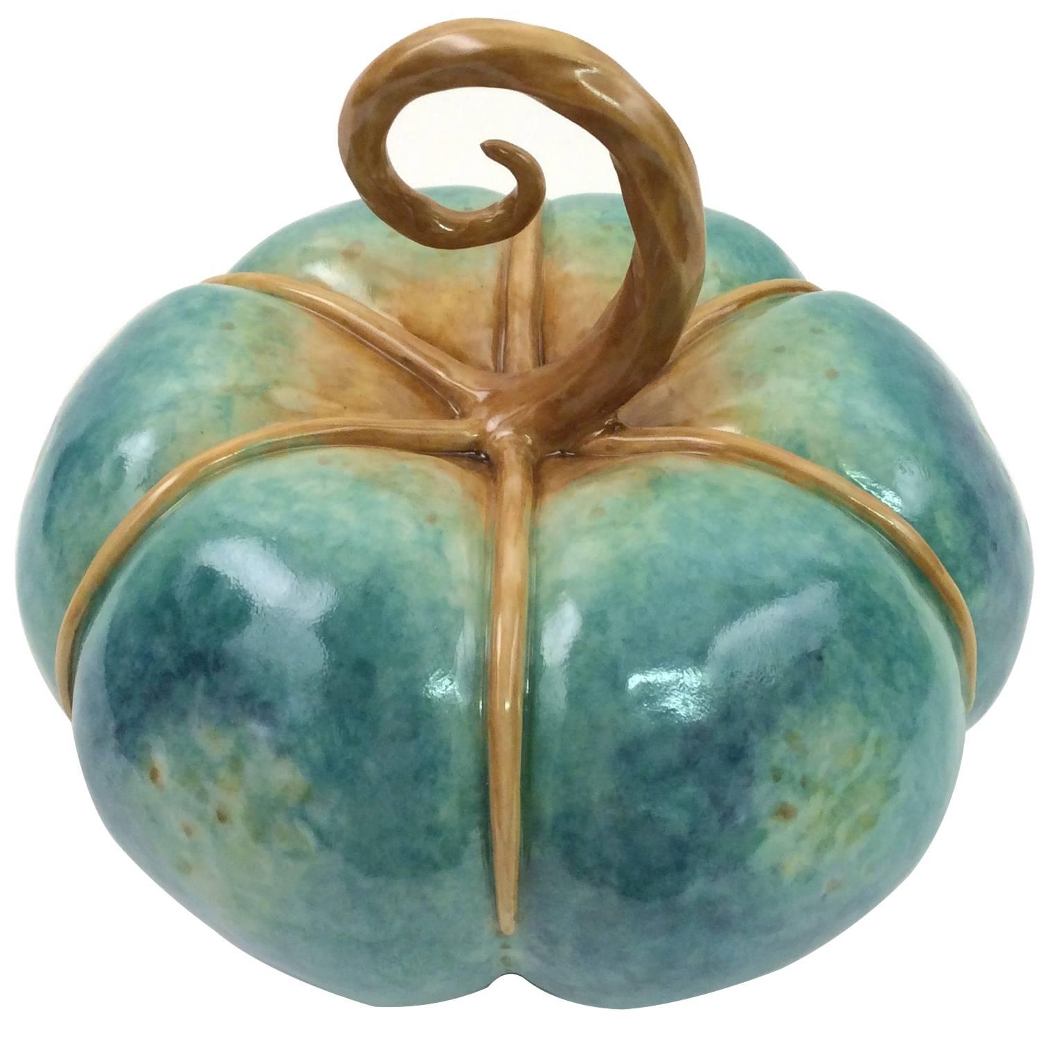 Etruscan Colored Melon Sculpture For Sale